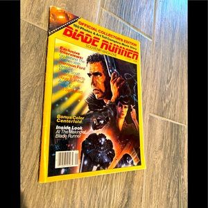 Blade Runner Souvenir Magazine Collector's Edition Volume 1 1982 Great condition